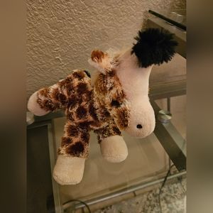 Small giraffe plush toy